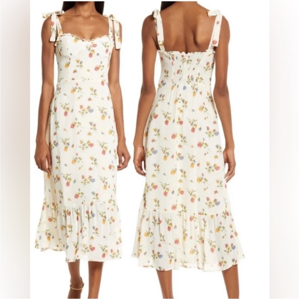 Reformation Nikita Georgette Dress